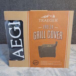 Traeger Pro 34 Full Length Grill Cover Black BAC380 NEW in Box